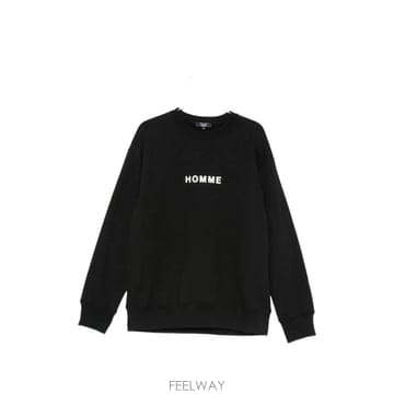 26 FW 꼼데가르송 옴므 로고 프린트 스웨트셔츠 HQT104 TP454185770