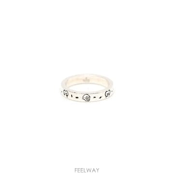 구찌 ‎477932 3.8mm 고스트 실버 링 반지kk86982666