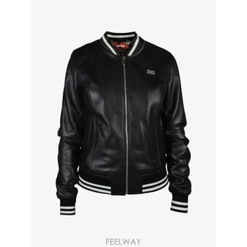 Philipp Plein 26 FW �ʸ��÷��� ��� Ʈ���� ���� ��Ŷ PPFEMMEBOMBERBLANC1 TP45880486726 FW �ʸ��÷��� ��� Ʈ���� ���� ��Ŷ PPFEMMEBOMBERBL