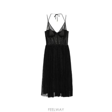 Elisabetta Franchi 26 FW Elisabetta Franchi ���̽� �г� �ø��� �̵� �巹�� AB97266E2 TP4563126 FW Elisabetta Franchi ���̽� �г� �ø��� �̵� �巹