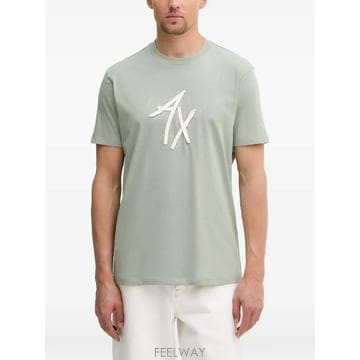 Armani 26 FW Armani Exchange �ΰ� ����Ʈ ���ø��� Ƽ���� XM002482AF1 TP4571905626 FW Armani Exchange �ΰ� ����Ʈ ���ø��� Ƽ���� XM00