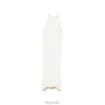 Alberta Ferretti 26 FW �˺���Ÿ�䷹Ƽ Ȧ�� �� �ø��� �巹�� AEF261M04890103 TP45436505526 FW �˺���Ÿ�䷹Ƽ Ȧ�� �� �ø��� �巹�� AEF261M0489