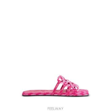 26 FW 로에베 페탈 애너그램 자수 샌들 LPEA465X11 TP455261582