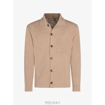26 FW Canali 스프레드 칼라 체스트 포켓 가디건 C1231MK02487703 TP457718459