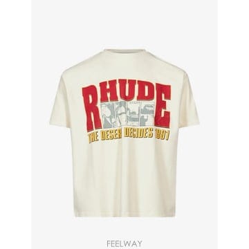 RHUDE 26 FW ��� �׷��� ����Ʈ ��ư Ƽ���� RHFW26TT06012 TP45958985126 FW ��� �׷��� ����Ʈ ��ư Ƽ���� RHFW26TT06012 TP4