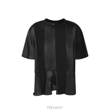 Sacai 26 FW ��ī�� �ø��� �г� ���� Ƽ���� 2608546 TP45426785526 FW ��ī�� �ø��� �г� ���� Ƽ���� 2608546 TP4542678