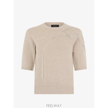 Fabiana Filippi 26 FW �ĺ�Ƴ��ʸ��� ���� ũ������ ��� �ݼҸ� ������ MAD216F490M287 TP45717263626 FW �ĺ�Ƴ��ʸ��� ���� ũ������ ��� �ݼҸ� ������ 