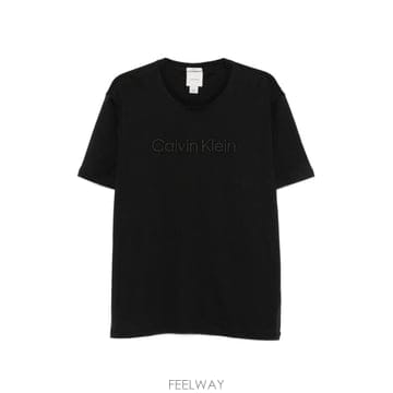 26 FW 캘빈클라인 로고 자수 티셔츠 LV04LH804G TP458523419