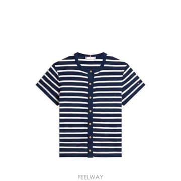 26 FW 타미힐피거 스트라이프 버튼다운 티셔츠 WW0WW48709 TP458319483