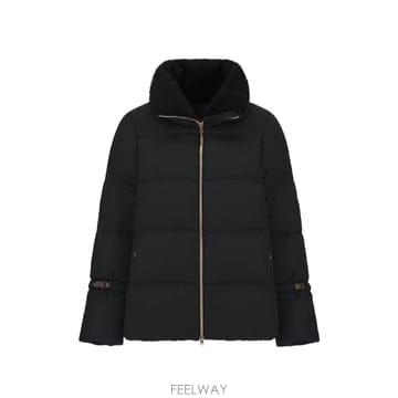 26 FW 에르노 배색 트리밍 퀼팅 패딩 코트 PI002254D12414Z TP456309022