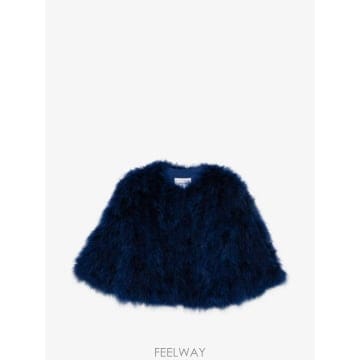 26 FW 이브살로몬 페더 장식 재킷 23WAV15454PLUX TP458775545