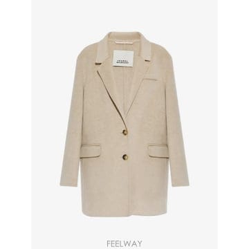 26 FW 이자벨마랑 콜비아 오버사이즈 코트 VE0771FAD3D03I TP458774635