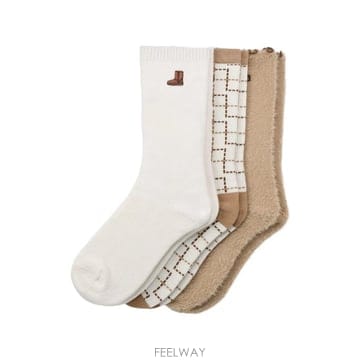 UGG 26 FW ��� Classic crew socks  set of three  1181414 TP459589126 FW ��� Classic crew socks  set of three  1181414 T