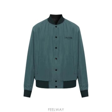26 FW 발망 로고 자수 리버서블 봄버 재킷 HH1TFA27XM25 TP456470947