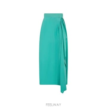 Alberta Ferretti 26 FW �˺���Ÿ�䷹Ƽ ���̿��̽�Ʈ �̵� �巹�� A01030118 TP45566874926 FW �˺���Ÿ�䷹Ƽ ���̿��̽�Ʈ �̵� �巹�� A0103011