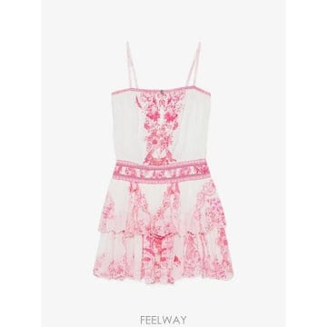 | Other Brand | 26 FW Camilla �÷η� ����Ʈ Ƽ��� �̴� �巹�� 00041418 TP45566740826 FW Camilla �÷η� ����Ʈ Ƽ��� �̴� �巹�� 0004141