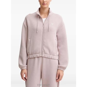 | Other Brand | 26 FW GUESS USA Triangle Logo rhinestone zip up sweatshirt V26 FW GUESS USA Triangle Logo rhinestone zip up sweats