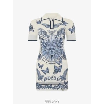 Philipp Plein 26 FW �ʸ��÷��� �����ö��� �ڼ� �̴� �巹�� SAFCWKG0445PKN002N TP45869495626 FW �ʸ��÷��� �����ö��� �ڼ� �̴� �巹�� SAFCWKG04