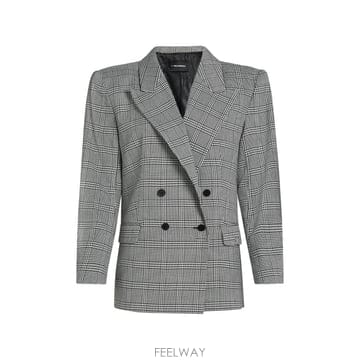Karl Lagerfeld 26 FW Į�����Ʈ üũ ��Ʈ��ó �������� B4W14014A90 TP45668092326 FW Į�����Ʈ üũ ��Ʈ��ó �������� B4W14014A90 TP