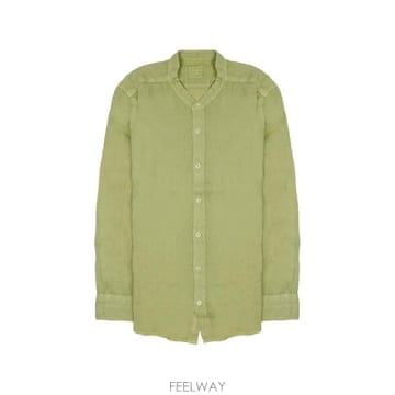 26 FW 120 LINO 밴드 칼라 긴소매 셔츠 33ALIM1159 TP455287922