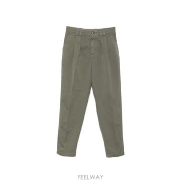 26 FW Canali 플리츠 테이퍼드 팬츠 D91606PT01666 TP456219038