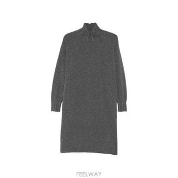 26 FW 파비아나필리피 비즈 장식 하이 넥 드레스 ABD216F121M281 TP459476997