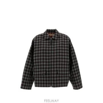 26 FW 마르니 체크 패턴 집업 재킷 JKMA0436K0UTWA64 TP459450122