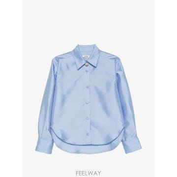 26 FW 산드로 주얼리 디테일 새틴 셔츠 SFPCM01787 TP458574790