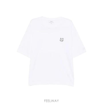 26 FW 메종 키츠네 볼드 폭스 헤드 패치 티셔츠 PM00109KJ0119 TP455912630