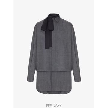 26 FW 사카이 푸시 보우 레이어드 드레스 2608566 TP455912098