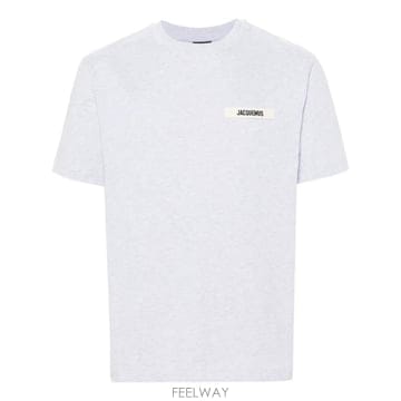 26 FW 쟈크뮈스 로고 패치 티셔츠 TSM00133AJ00226 TP455817903
