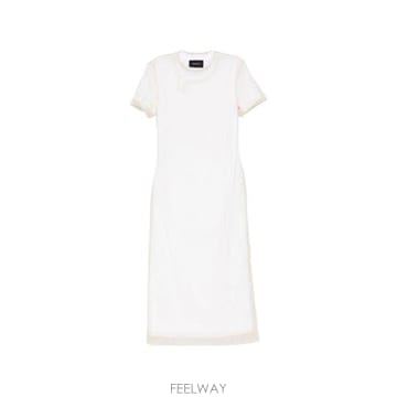 Simone Rocha 26 FW �ø� �λ� ���̾�� ��� �巹�� 7444B0553WHITENUDEPEARL TP45813606226 FW �ø� �λ� ���̾�� ��� �巹�� 7444B0553WHITENUD