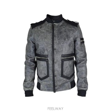 Philipp Plein 26 FW �ʸ��÷��� �ΰ� ��ư ���� ��Ŷ VESTEPPCUIRGRISVIELLI TP45421119826 FW �ʸ��÷��� �ΰ� ��ư ���� ��Ŷ VESTEPPCUIRGRISVI