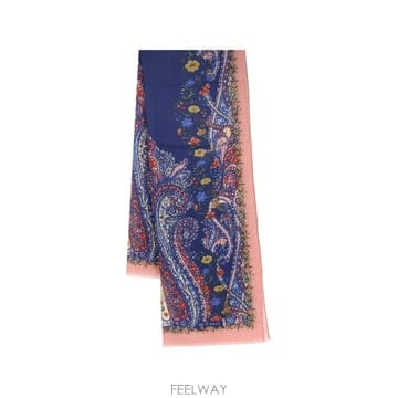 ETRO 26 FW ��Ʈ�� paisley print fringed scarf WATA0010AV494 TP45961526 FW ��Ʈ�� paisley print fringed scarf WATA0010AV494