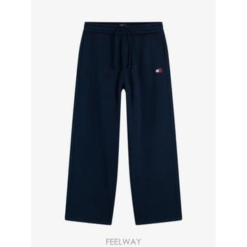 TOMMY HILFIGER 26 FW Ÿ�����ǰ� logo patch drawstring track pants DM0DM23729 TP426 FW Ÿ�����ǰ� logo patch drawstring track pants DM0