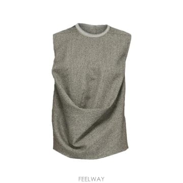 Rick Owens 26 FW �������� �����޸� �巹���� �μҸ� ž RP02F5137WBI79 TP45657557026 FW �������� �����޸� �巹���� �μҸ� ž RP02F5137WB