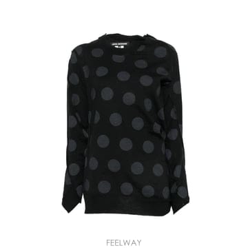 26 FW 준야 와타나베 폴카 도트 스웨터 JQN019 TP455360546