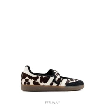 Adidas 26 FW �Ƶ�ٽ� Samba Jane animal print Mary Jane shoes HQ9483 TP26 FW �Ƶ�ٽ� Samba Jane animal print Mary Jane shoes