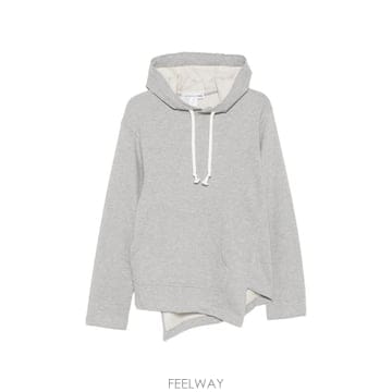 26 FW 꼼데가르송 비대칭 후드티 FQT025 TP455890010