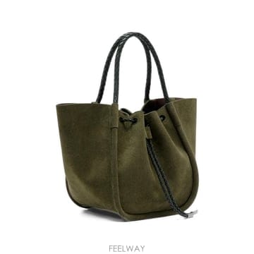 Proenza Schouler 26 FW ���ο��ڽ��� small ruched braided tote bag HB264155C548P TP426 FW ���ο��ڽ��� small ruched braided tote bag HB264