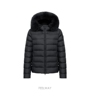 26 FW 콜마 faux fur trim hooded puffer jacket 22000039E2XX99 T