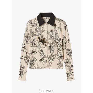 | Other Brand | 26 FW TWINSET floral knit cardigan with collar 262LI3HBB TP426 FW TWINSET floral knit cardigan with collar 262LI3H