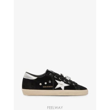 26 FW Golden Goose 슈퍼 스타 벨벳 어퍼 앤 힐 라미네이티드 스타 참 GWF01002F0091