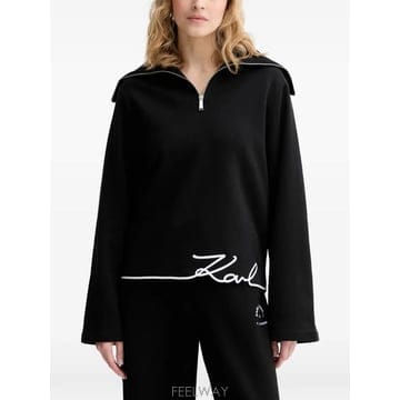 Karl Lagerfeld 26 FW Į�����Ʈ �ΰ� �ڼ� ���� ���� �ĵ�Ƽ B2W20005999 TP45662906826 FW Į�����Ʈ �ΰ� �ڼ� ���� ���� �ĵ�Ƽ B2W2000599