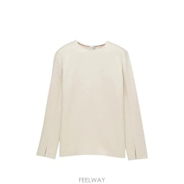 26 FW 까르뱅 split cuff top 6252K21293 TP459677169