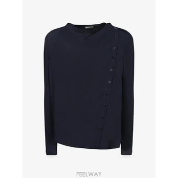 26 FW 아르마니 카네테 패브릭 블라우스 시그니처 캡슐 EW004826TE21439 TP459677147