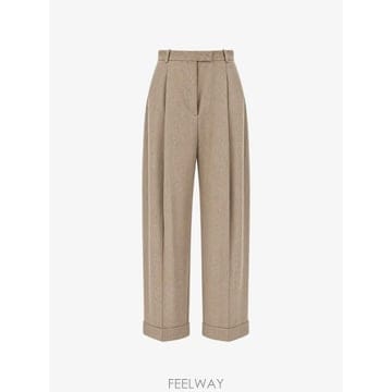 26 FW HUGO 토르나라 텍스처 스트레치 패브릭 릴랙스 핏 팬츠 50568195 TP459012338