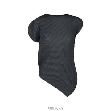 Issey Miyake 26 FW Issey Miyake plisse effect asymmetric top IM68FJ141 TP26 FW Issey Miyake plisse effect asymmetric top IM68FJ