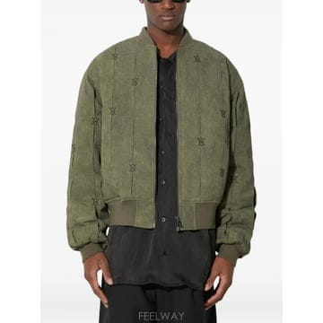 | Other Brand | 26 FW Daily Paper Rasal logo embroidered bomber jacket 2411126 FW Daily Paper Rasal logo embroidered bomber jacket