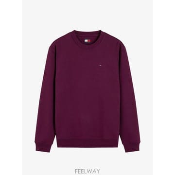 26 FW 타미힐피거 logo embroidered crew neck sweater DM0DM20741 TP